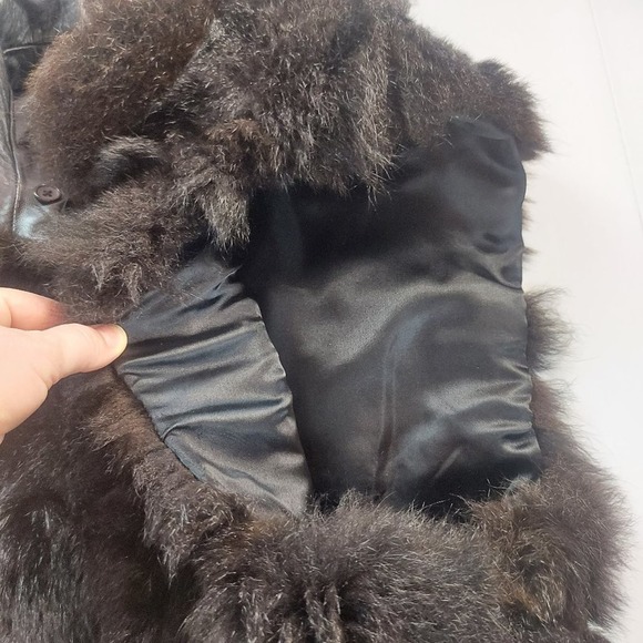 Andrew Marc opossum fur vest - Picture 7 of 16